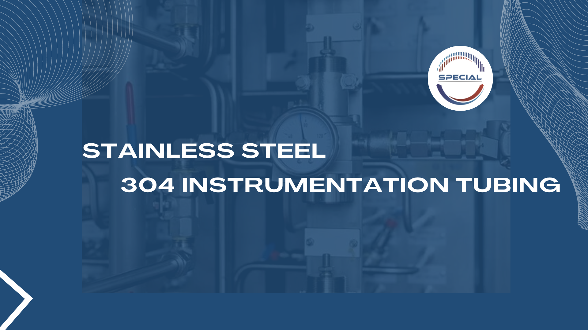 Stainless steel 304 instrumentation tubing