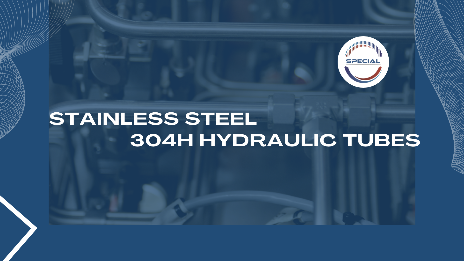 Stainless steel 304H hydraulic tubes