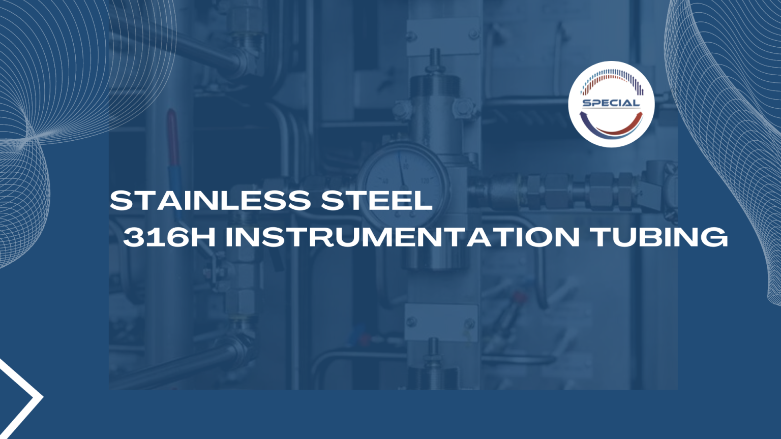 Stainless steel 316H instrumentation tubing