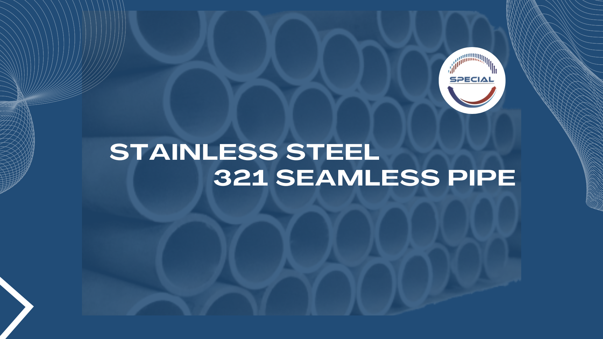 Stainless steel 321 seamless pipe