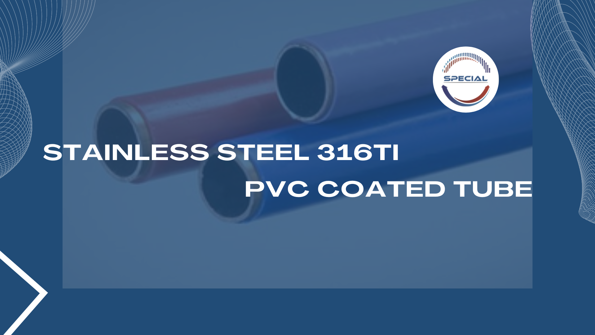 Stainless Steel 316Ti Pvc Coated Tube